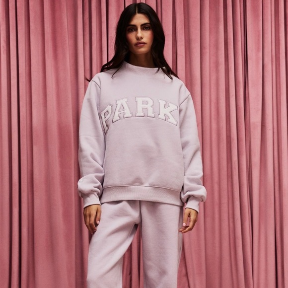 Parke Tops - Parke valentines lavender mockneck
